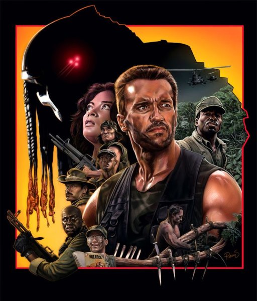 Хищник фильм 1987 арт