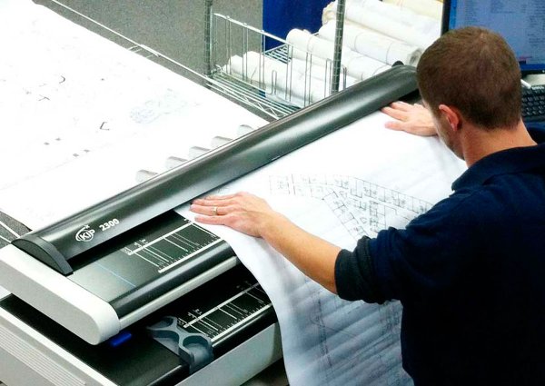 Сканирование чертежей