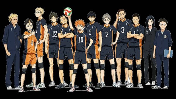 Haikyuu команды логотип