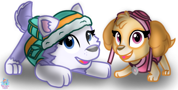 Собачий патруль Скай и Эверест