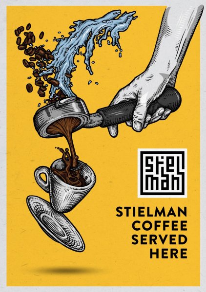 Постер кофе