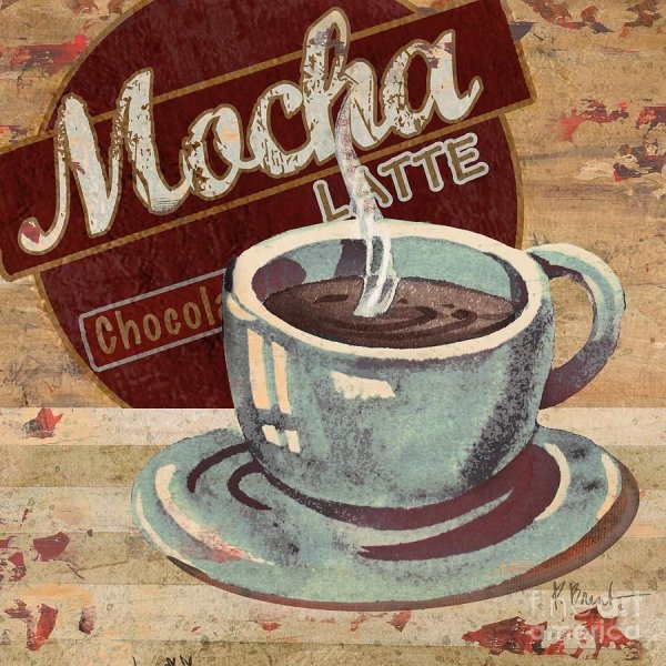 Винтажные постеры для кафе