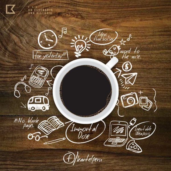 Рекламный плакат кофейни