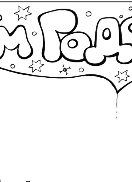 Новогодняя открытка раскраска