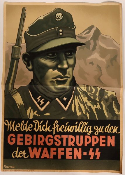 Плакат Waffen SS Рейх