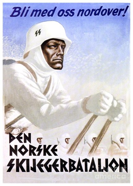 Плакат Waffen SS Рейх