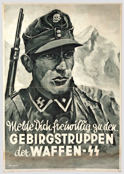 Немецкие военные плакаты