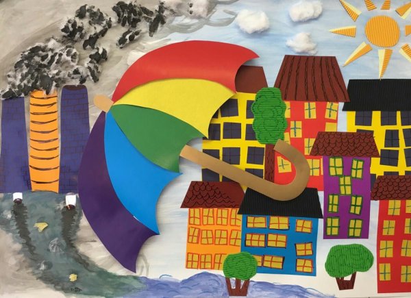 Коллективная открытка ко Дню матери