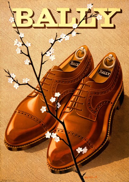 Рекламный плакат обуви