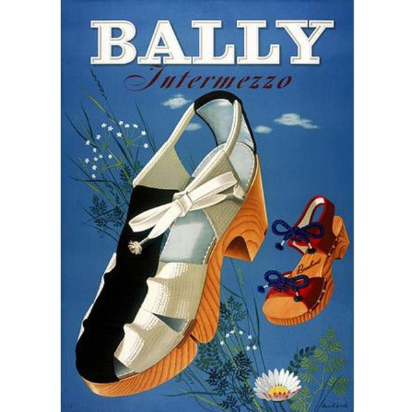 Туфли Винтажная реклама