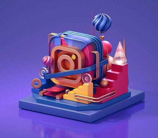 Объемная инсталляция из бумаги