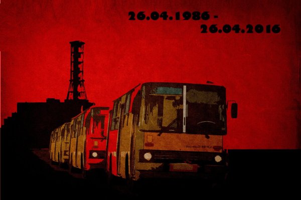 Плакаты о Чернобыле