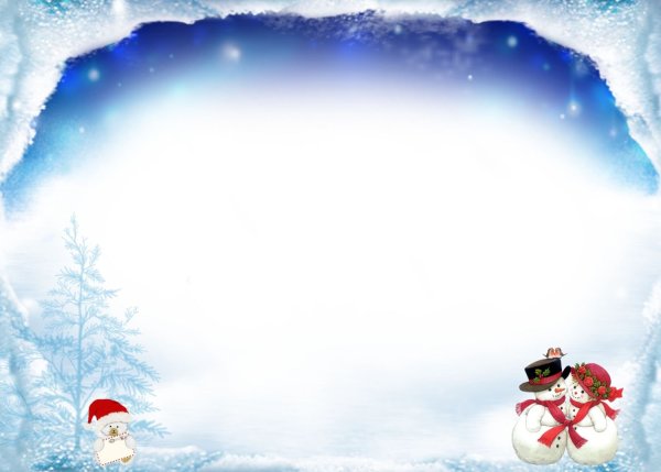 Рисунок на тему зима