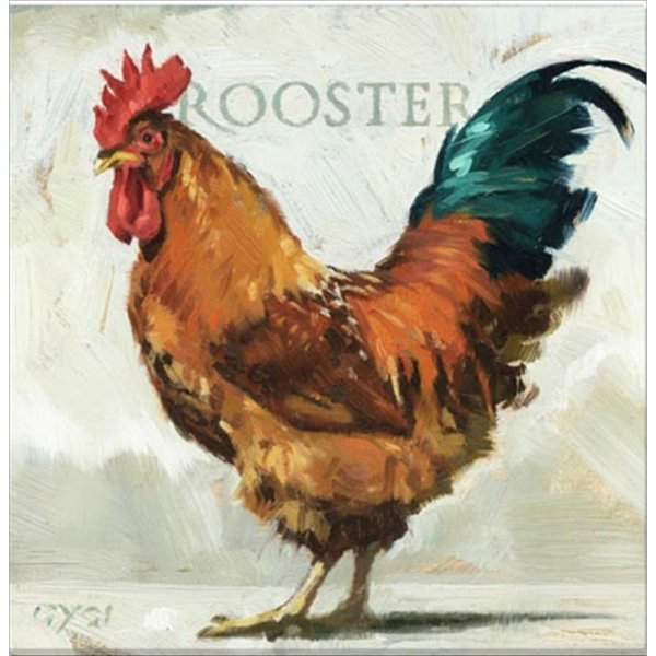 Советский плакат курица