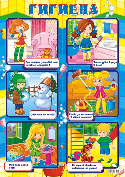 Плакат на тему личная гигиена