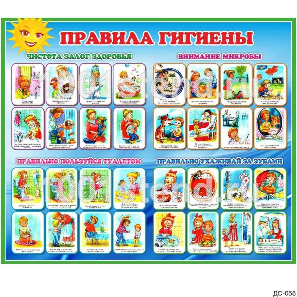Гигиена картинки для детей