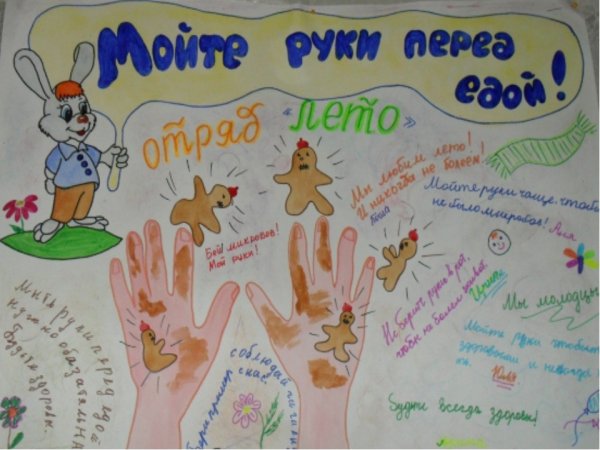 Алгоритм умывания для малышей