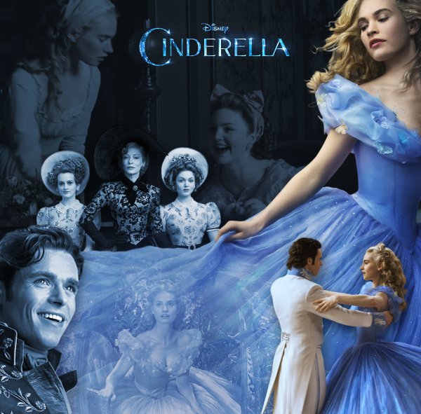 Cinderella 2015 постеры