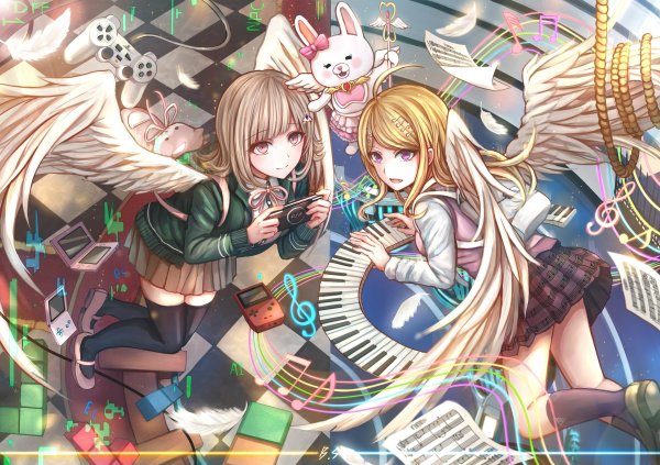 Данганронпа Чиаки и Каеде