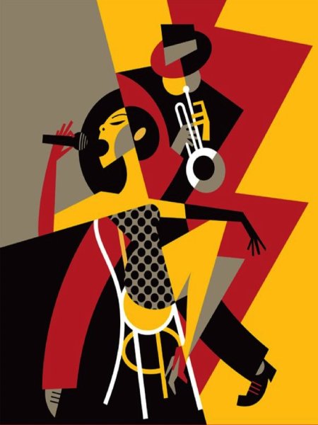 Джаз фестиваль плакат