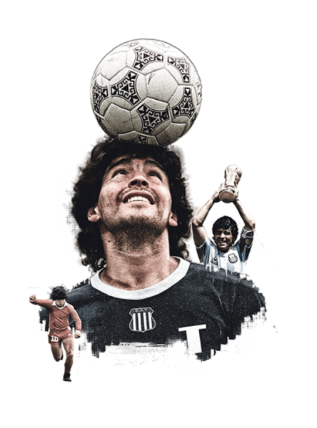 Постер Марадона купить