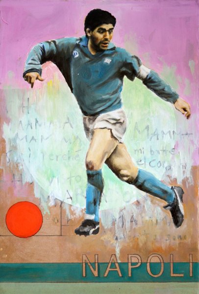 Диего Марадона арт