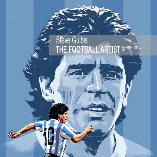 Левандовский Марадона плакат