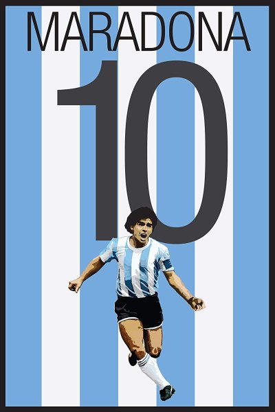 Марадона бока Хуниорс футболка