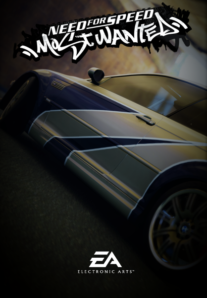 Need for Speed most wanted 2005 Постер