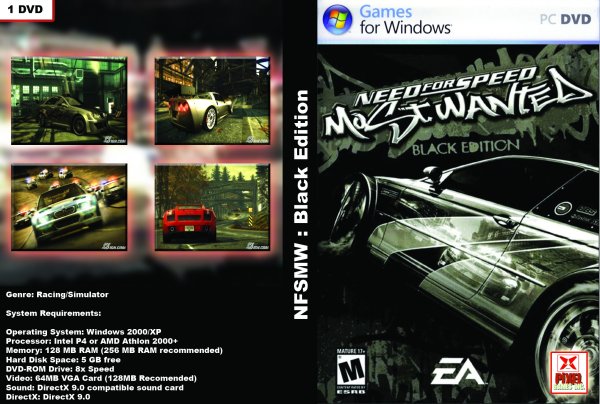 Need for Speed most wanted 2005 диск
