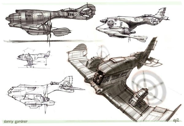 Дизельпанк экраноплан