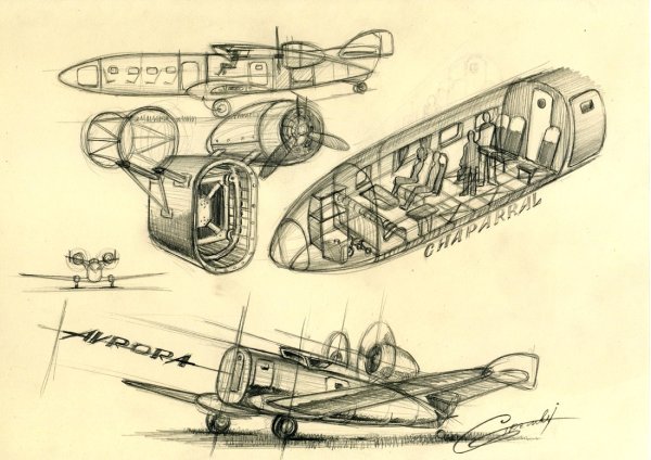 Самолет дизельпанк современные