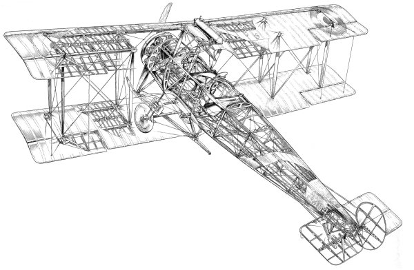 Avro 504 самолет