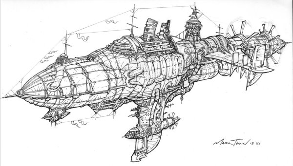 Чертеж самолета Миядзаки