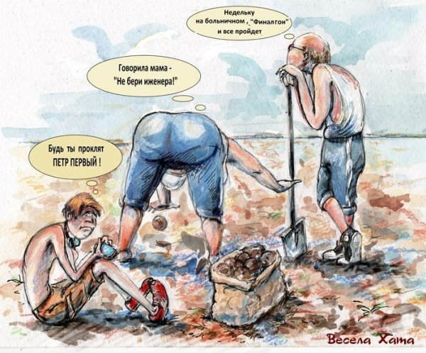 Много начальников и один рабочий