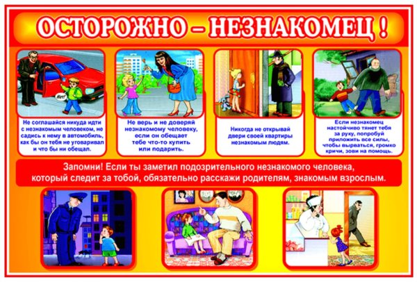 Правила поведения сненакомыми людьми