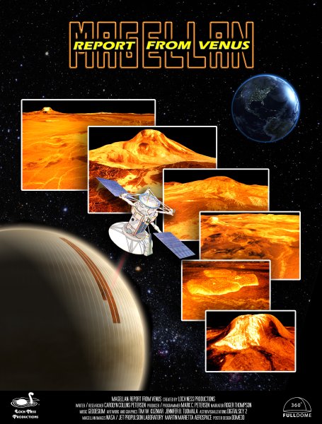 Постер NASA - Венера 50х70 см.