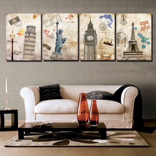 Постер на холсте для интерьера