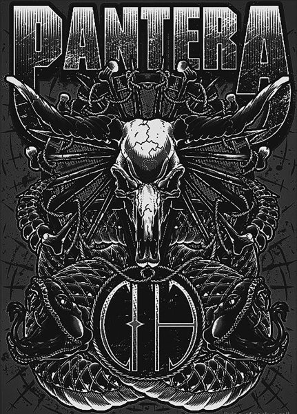 Pantera группа плакат