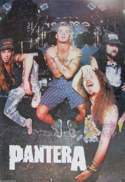 Pantera Band Постер
