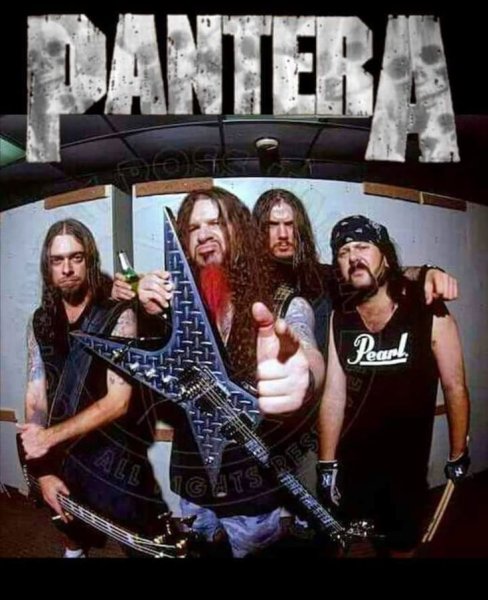 Pantera Band Постер