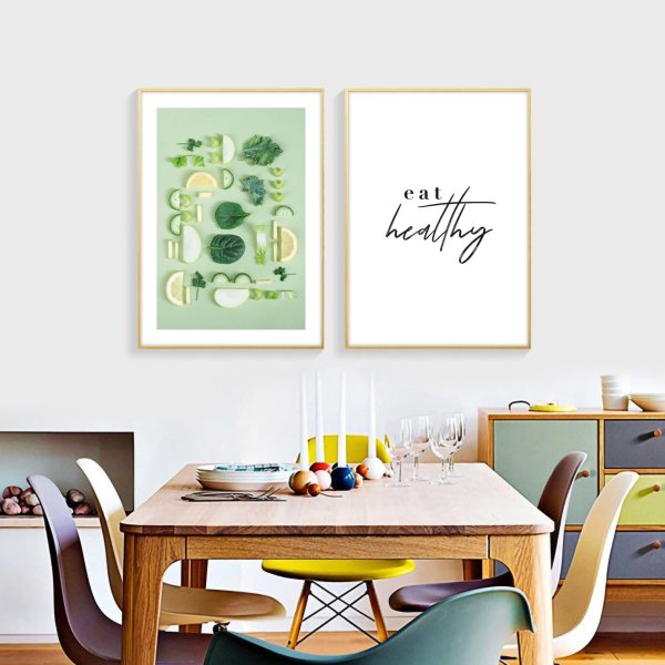 Постеры с надписями на кухню