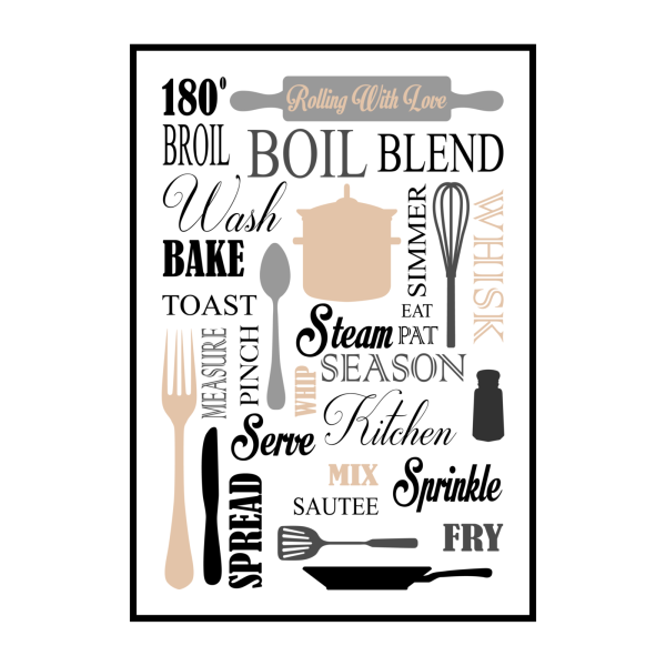 Постеры для кухни для распечатки