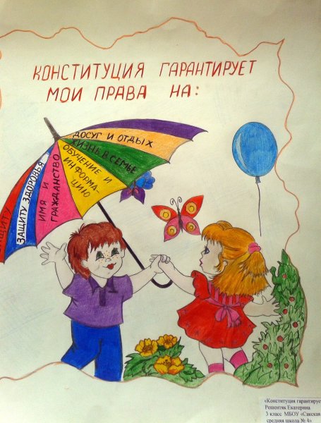 Рисунок на тему права ребенка