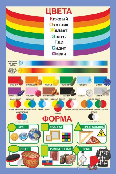 Изучаем цвета