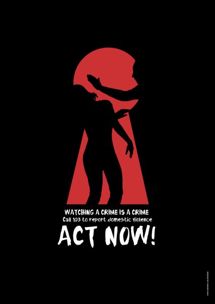 Социальный плакат домашнее насилие
