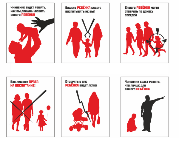 Постер на тему насилия в семье