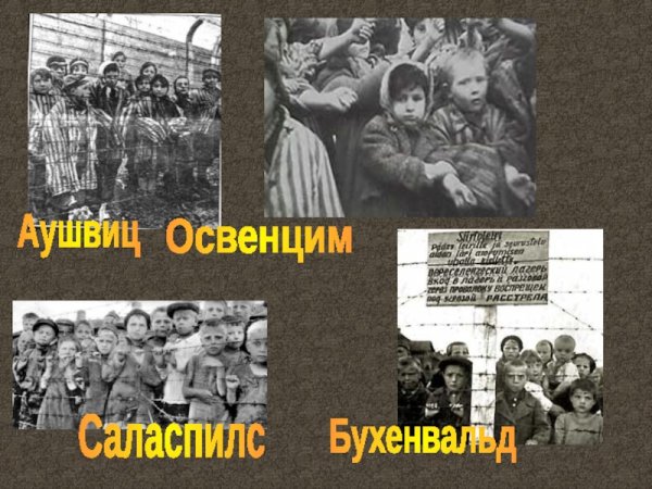 Буклет на тему Холокост