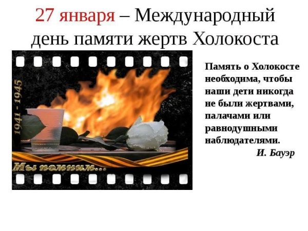 Освобождение Холокоста Дата