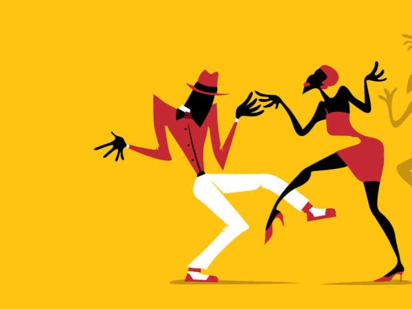 Танцевальный плакат